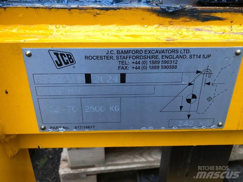 JCB PALLET FORKS Други товарещи и копаещи и аксесоари