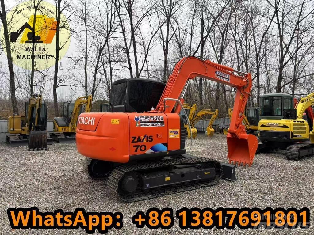 Hitachi ZX 70 Мини екскаватори < 7 т