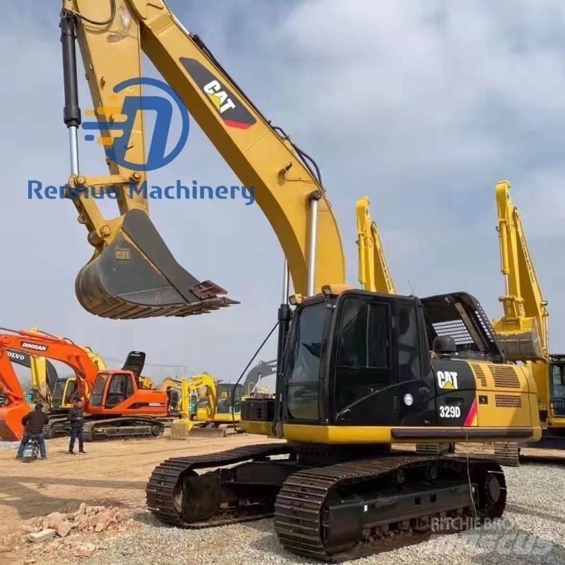 CAT 329D Верижен екскаватор