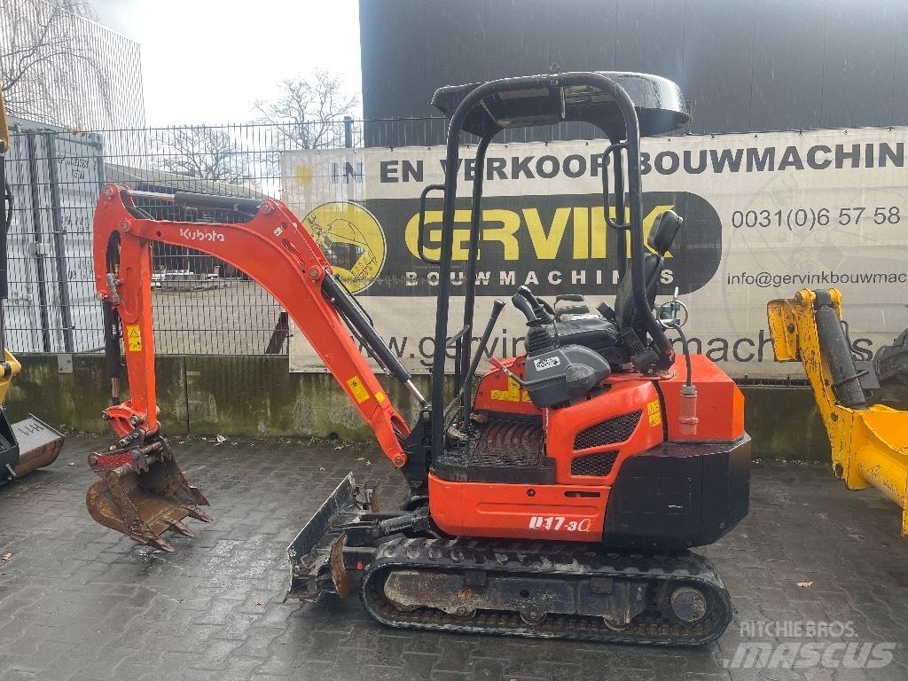 Kubota U17-3 hybride Мини екскаватори < 7 т