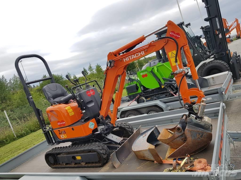 Hitachi ZX10U-2 Мини екскаватори < 7 т