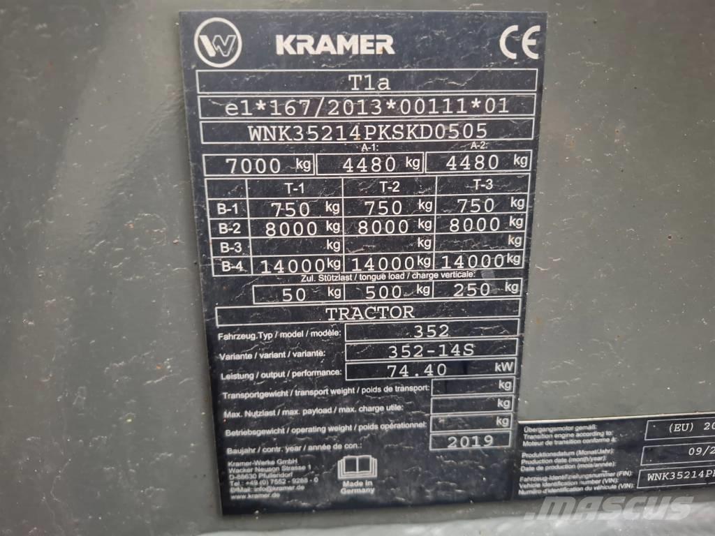 Kramer 8115 Колесни товарачи