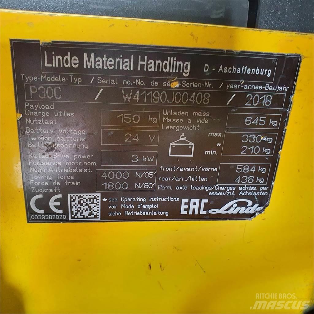 Linde P30C Валачещи камиони