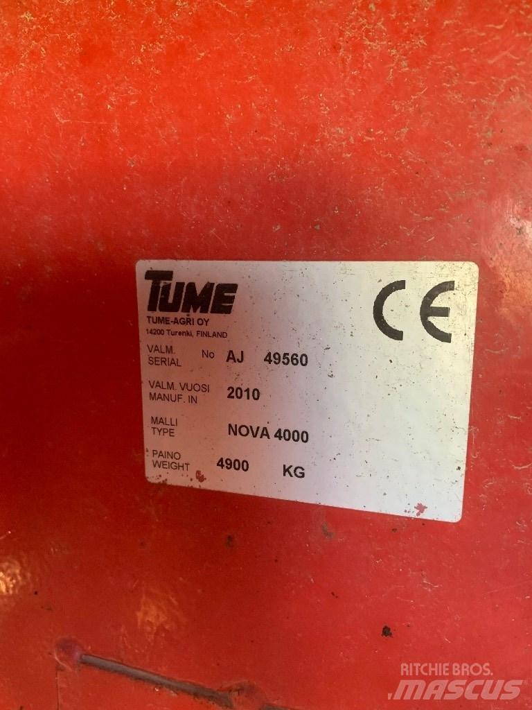 Tume Nova Combi 4000 Комбинирани редосеялки