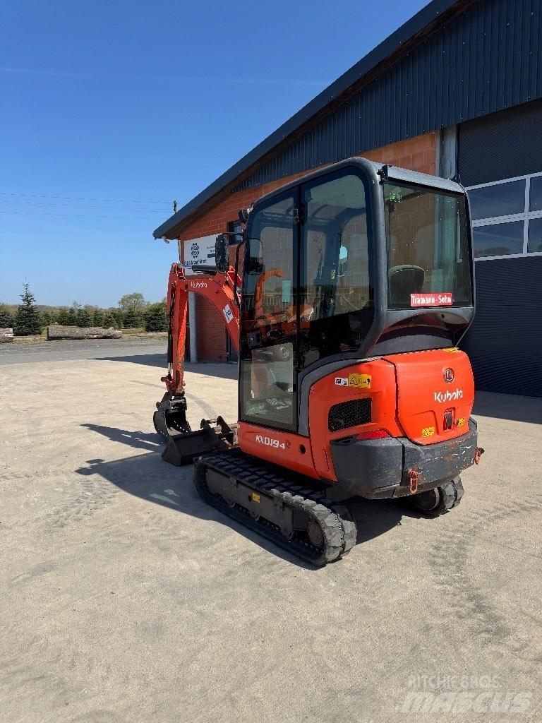 Kubota KX 019-4 Мини екскаватори < 7 т