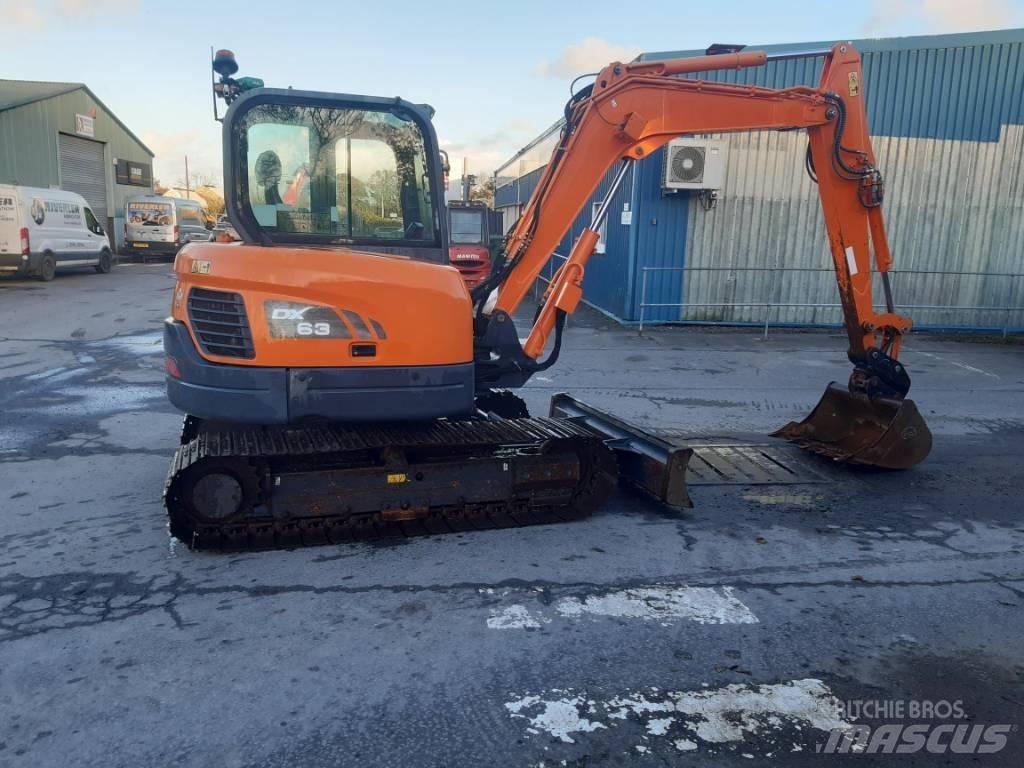 Doosan DX 63-3 Верижен екскаватор