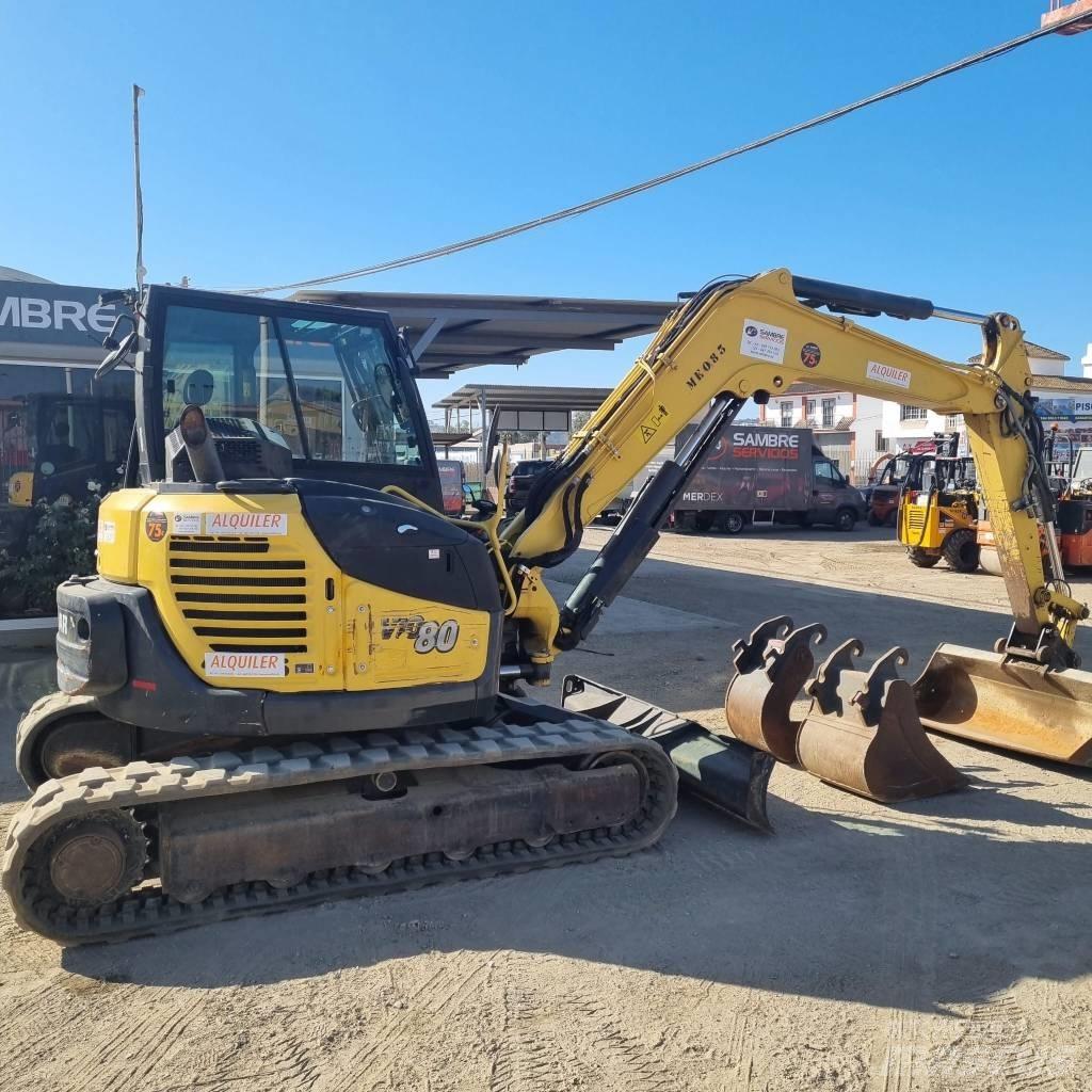 Yanmar Vio 80-1A Средни екскаватори 7т - 12т