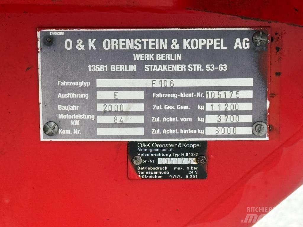 O&K F 106 Грейдери