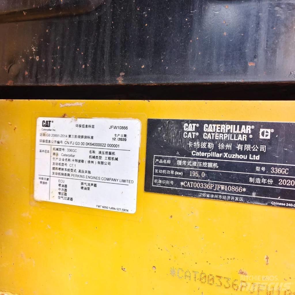 CAT 336GC Верижен екскаватор