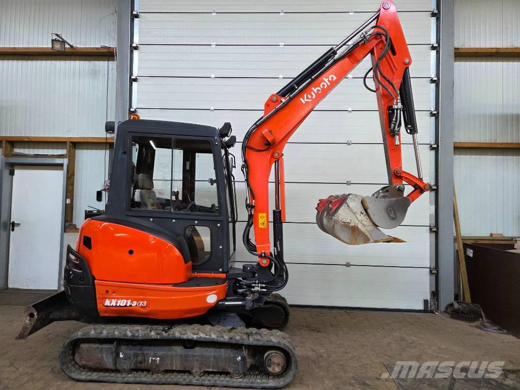 Kubota KX 101-3 A Мини екскаватори < 7 т
