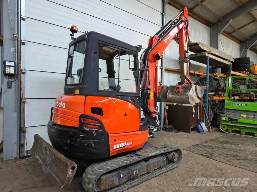 Kubota KX 101-3 A Мини екскаватори < 7 т