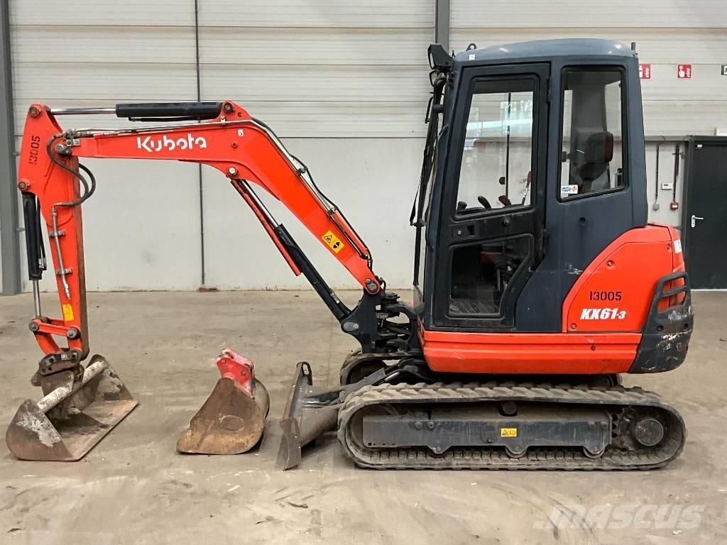 Kubota KX 61-3 Мини екскаватори < 7 т