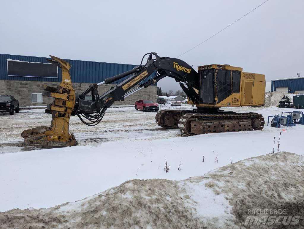 Tigercat X870D Секачи
