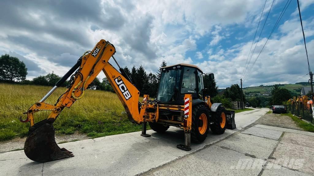 JCB 4 CX Товарач със заден ексватор