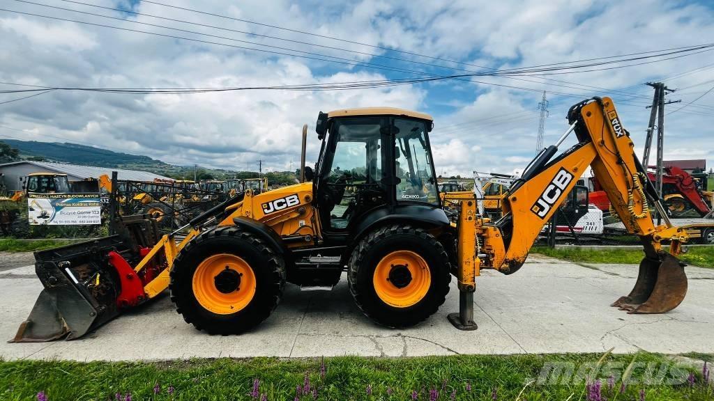 JCB 4 CX Товарач със заден ексватор