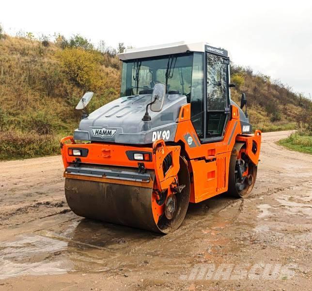Hamm DV 90 Двойни барабанни ролки
