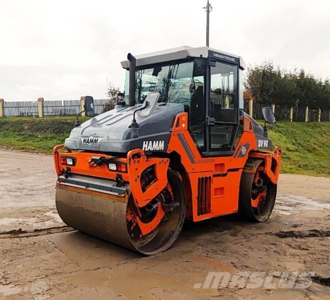 Hamm DV 90 Двойни барабанни ролки
