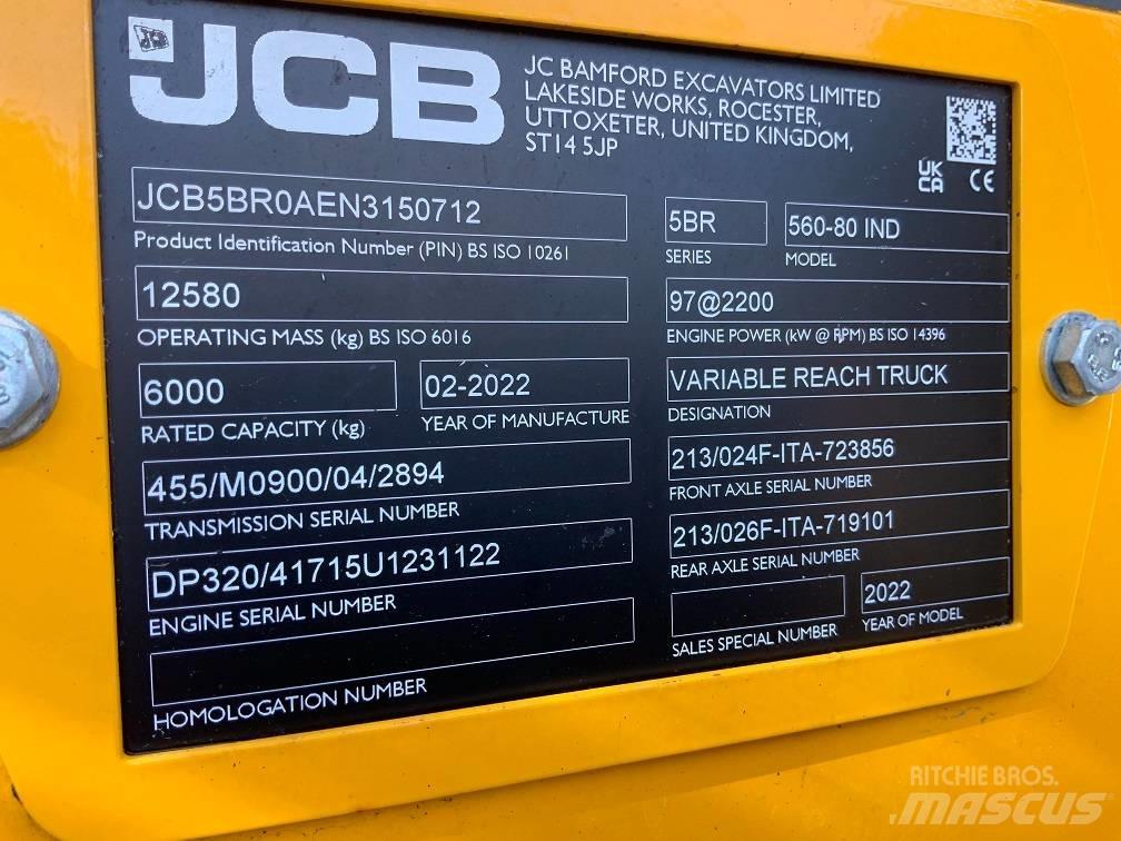 JCB 560-80 Телескопични товарачи