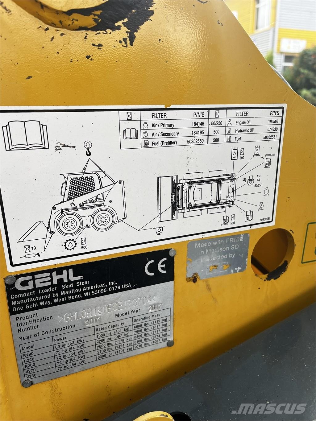 Gehl R 190 Мини товарачи
