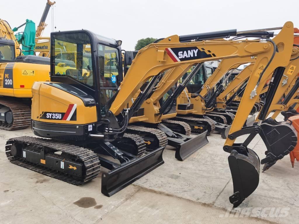 Sany SY 35 U Мини екскаватори < 7 т