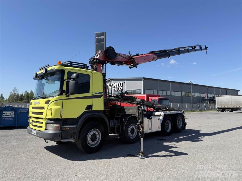 Scania P420 8X2 Автокранове