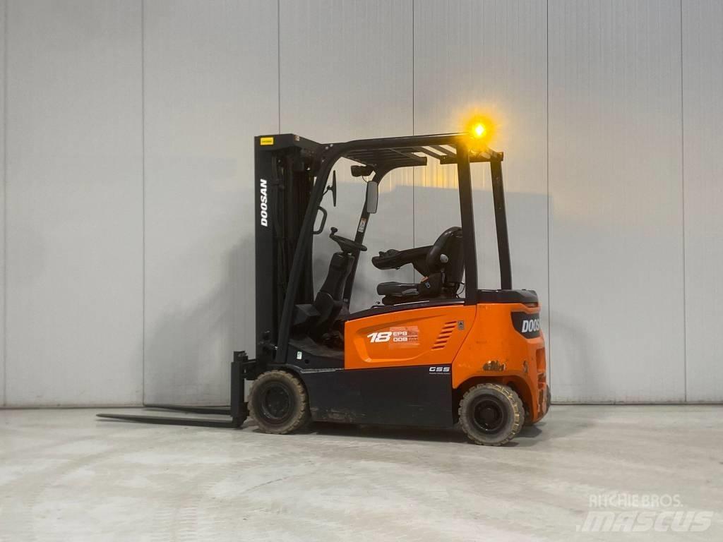 Doosan B18X-7 Електрически вилични кари-повдигачи