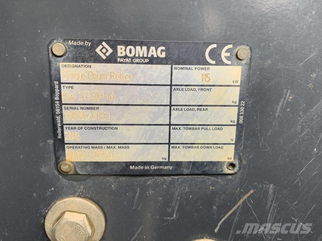 Bomag BW 213 D H-4 i Уплътнители за почва
