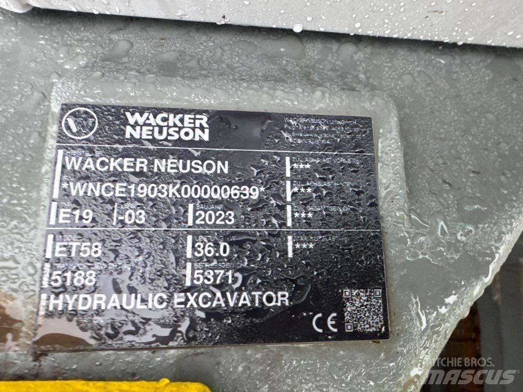 Wacker Neuson ET58 Верижен екскаватор
