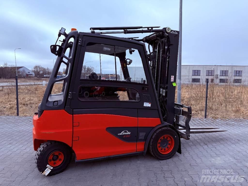 Linde E50/600HL/388 Електрически вилични кари-повдигачи