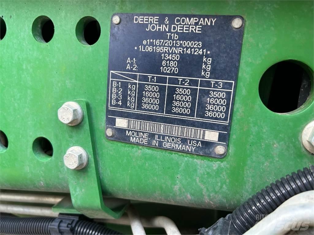 John Deere 6195R Трактори