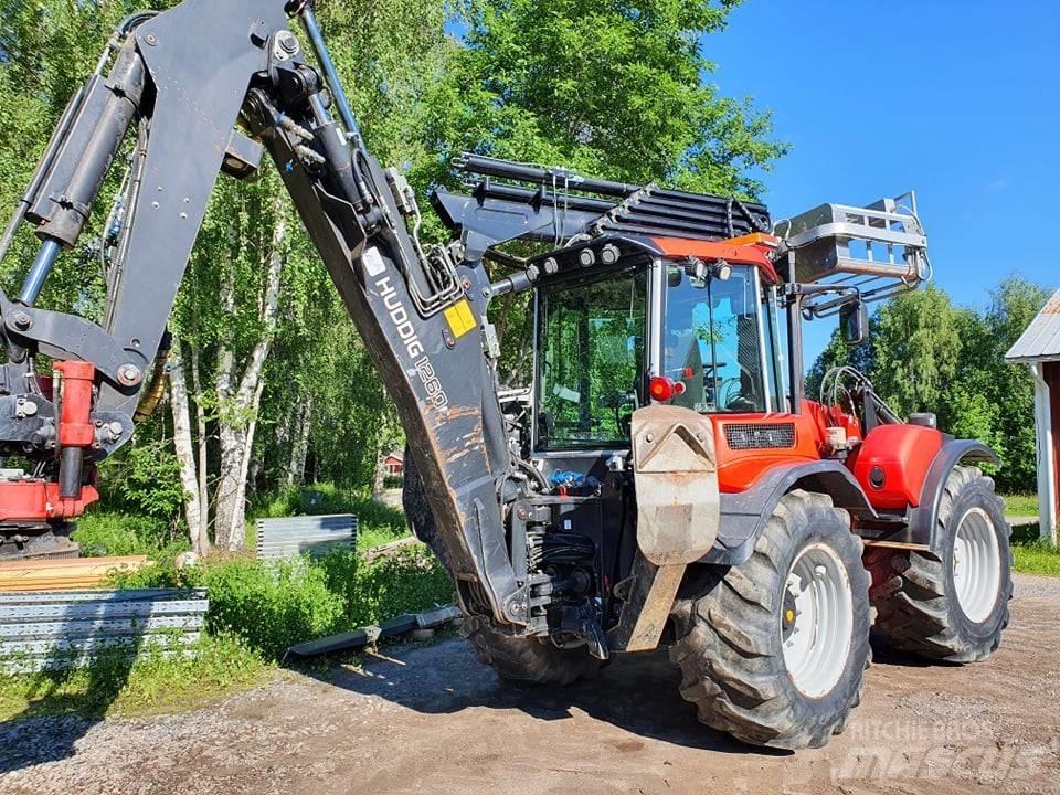 Huddig 1260C Cable Товарач със заден ексватор