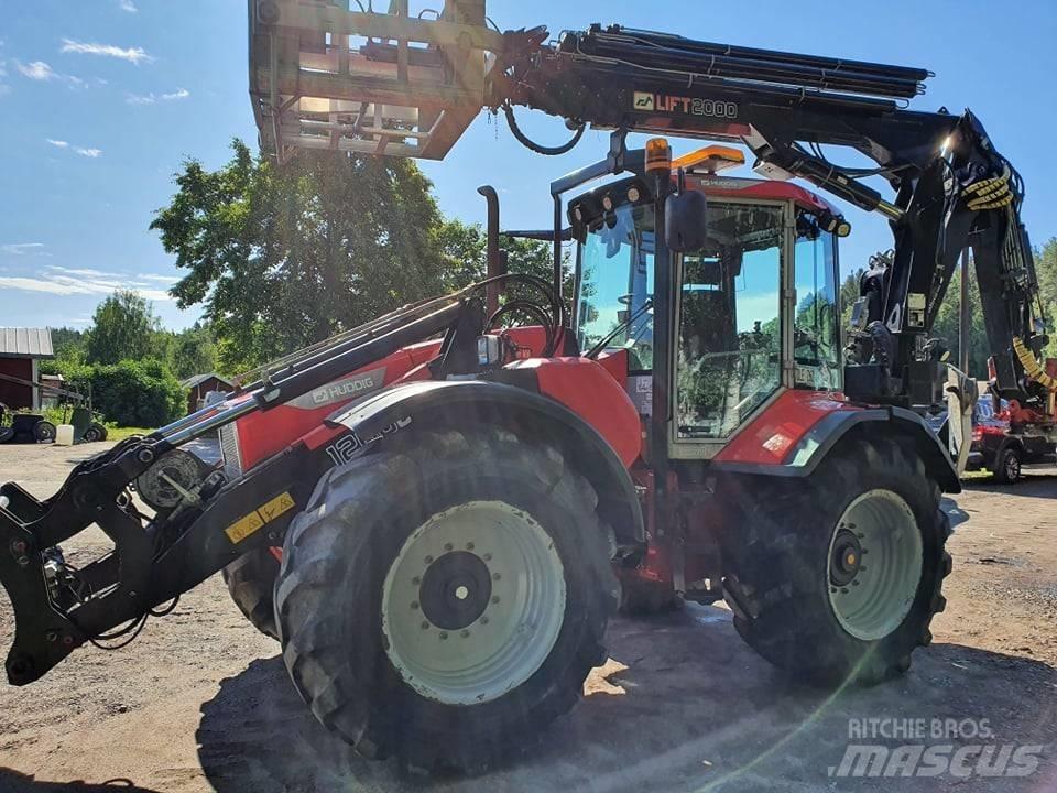 Huddig 1260C Cable Товарач със заден ексватор