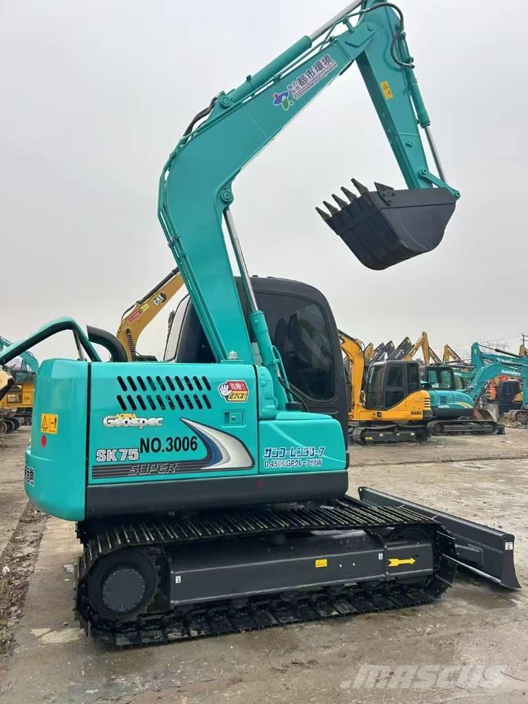 Kobelco SK 75 Верижен екскаватор