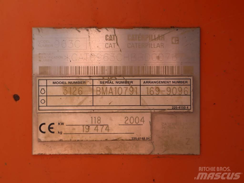 CAT 963 C Верижен товарач