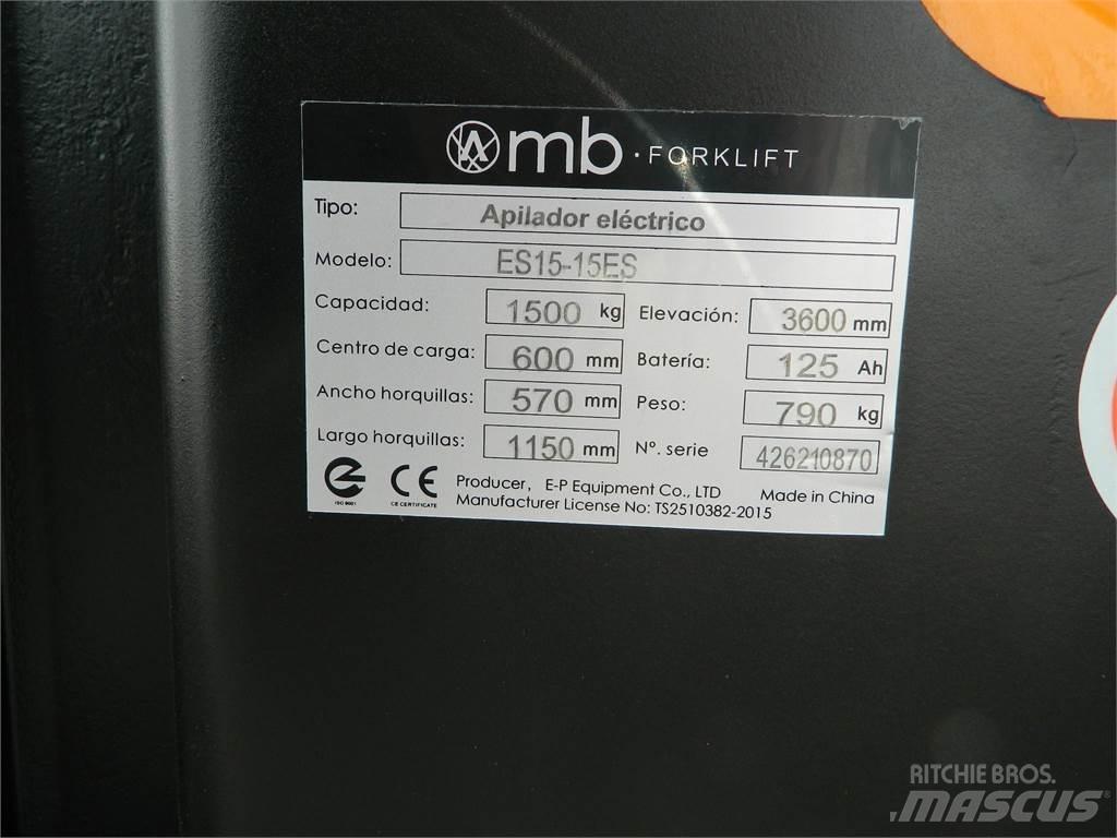  ES15 15ES 2S350 Колички високоповдигачи с теглич