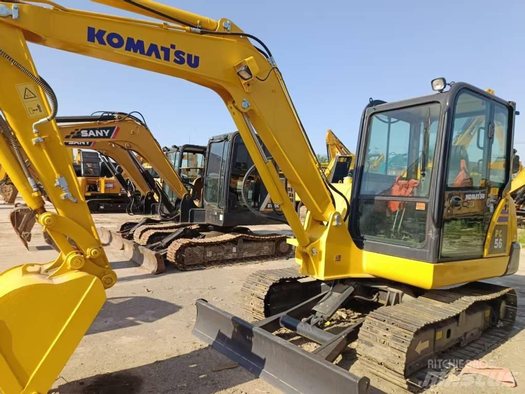 Komatsu PC56 Верижен екскаватор