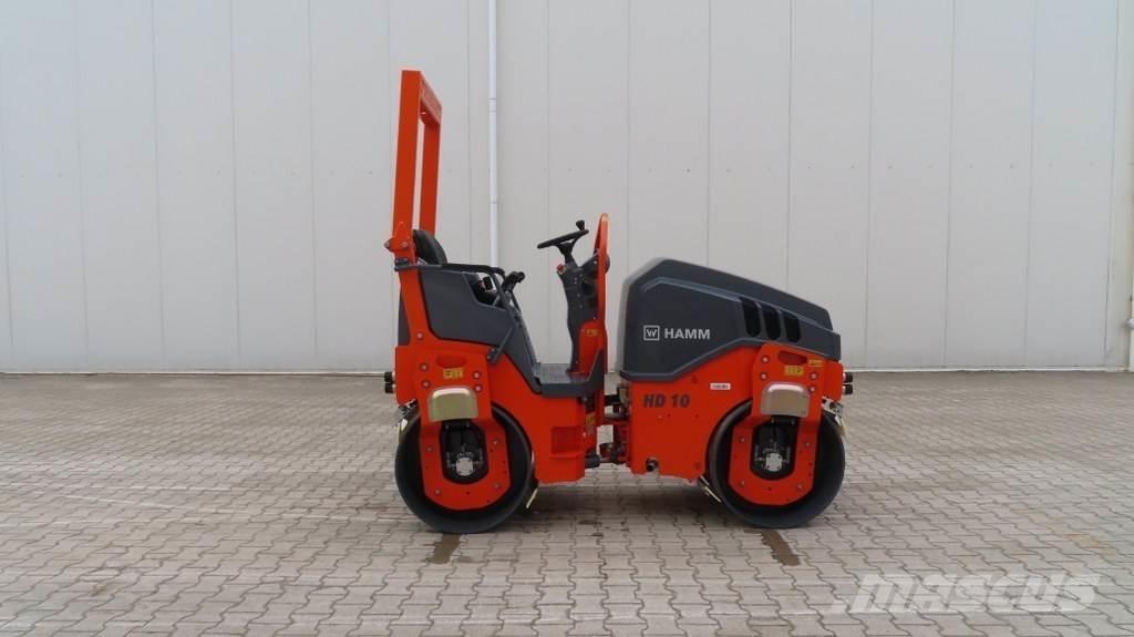 Hamm HD10VV Двойни барабанни ролки
