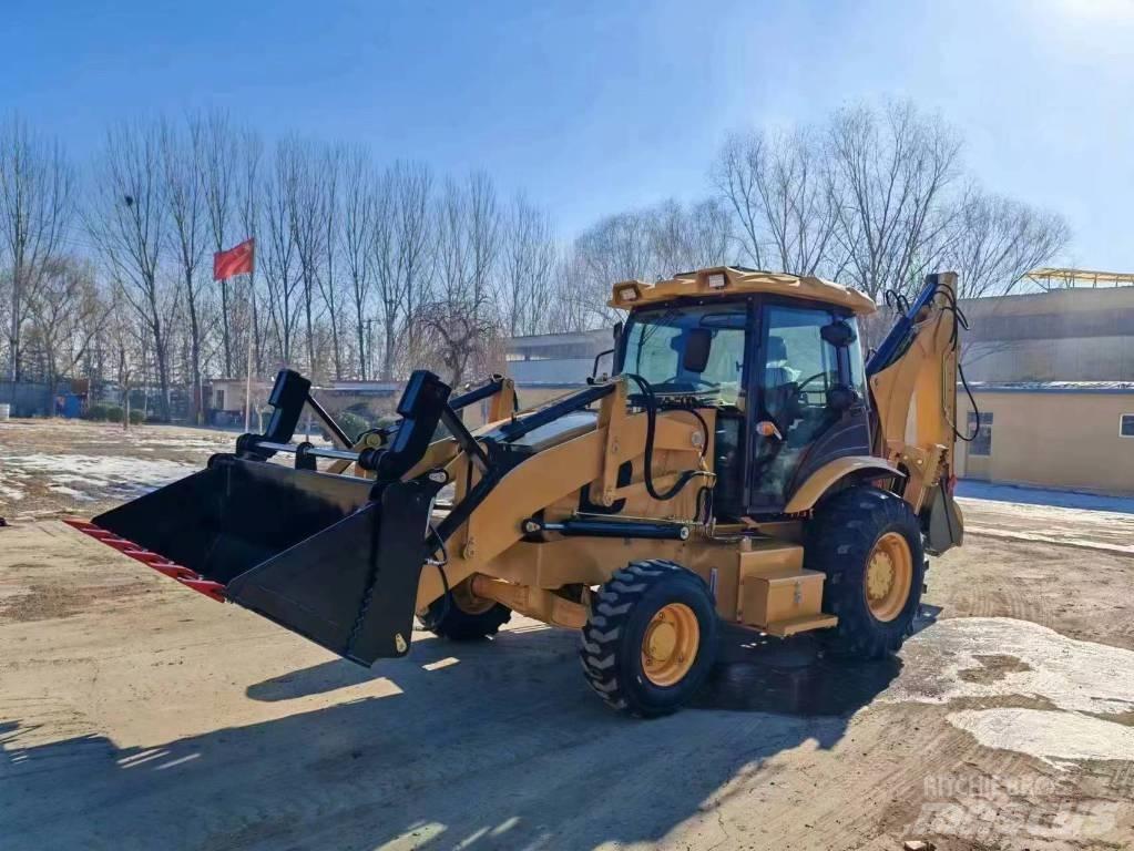 CAT 420F Товарач със заден ексватор