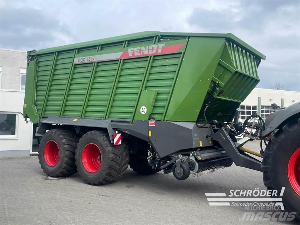 Fendt TIGO 65 XR Самотаварещи ремаркета