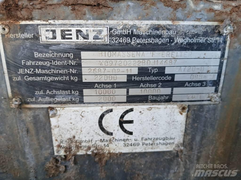 JENZ BA 720 D Дробилки за клони