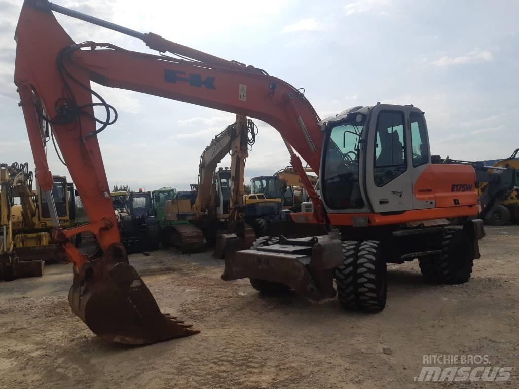 Fiat-Kobelco E175W Колесни екскаватори