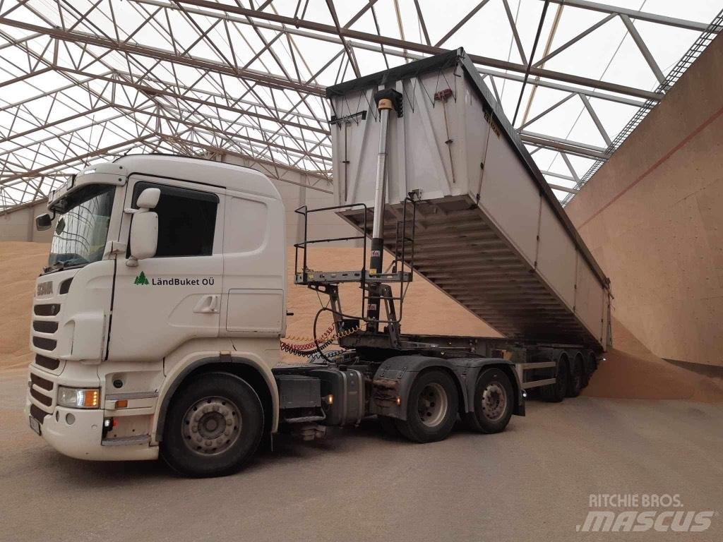 Zaslaw 50m3 Самосвални полуремаркета
