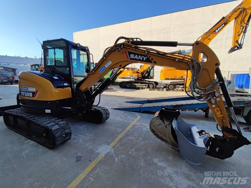 Sany SY50U PLUS Мини екскаватори < 7 т