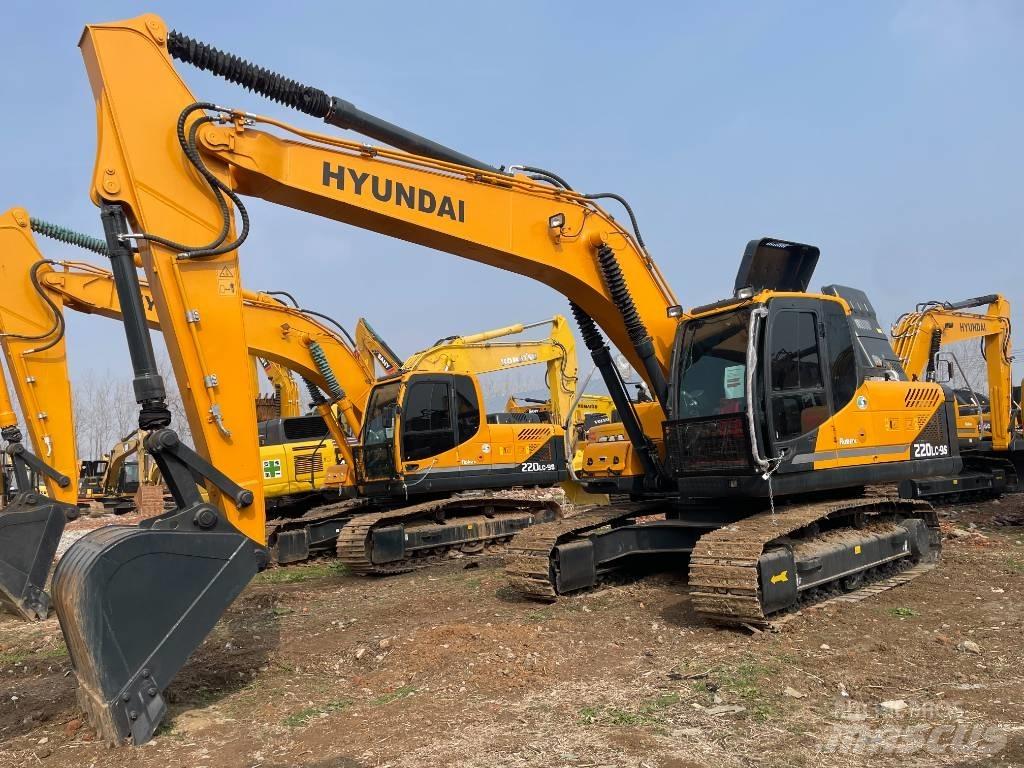 Hyundai 220 Верижен екскаватор