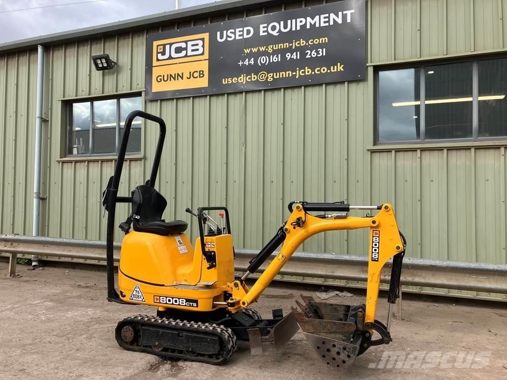 JCB MICRO 8008 Мини екскаватори < 7 т