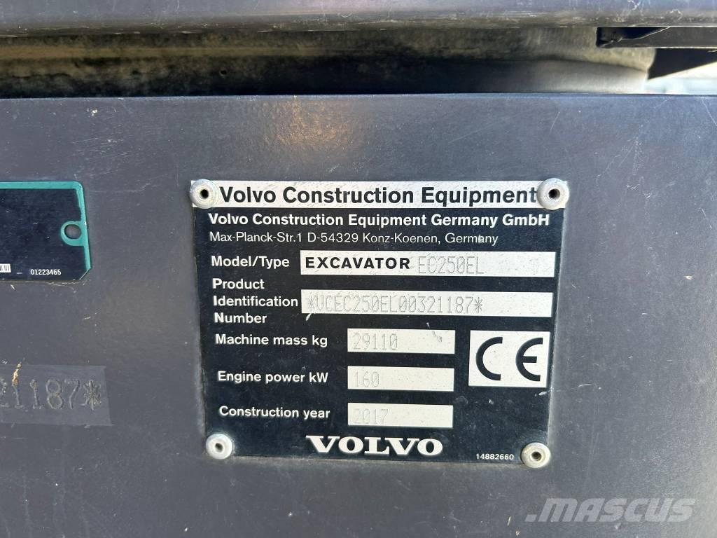 Volvo EC 250 EL Верижен екскаватор