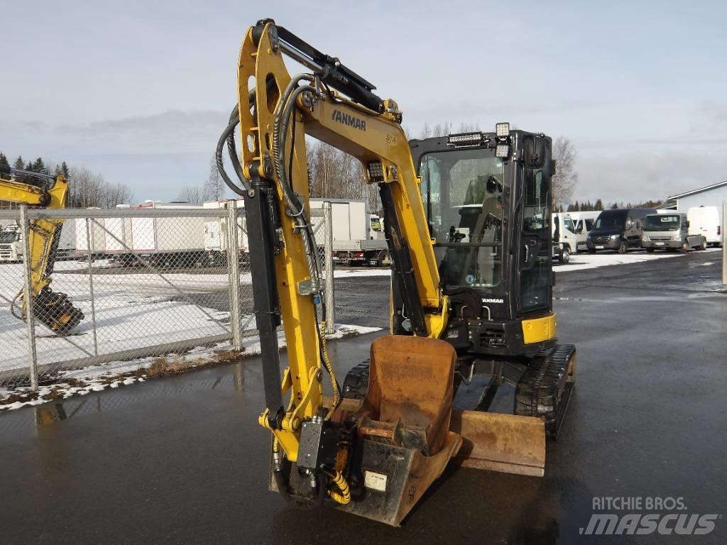 Yanmar Vio 38 Мини екскаватори < 7 т