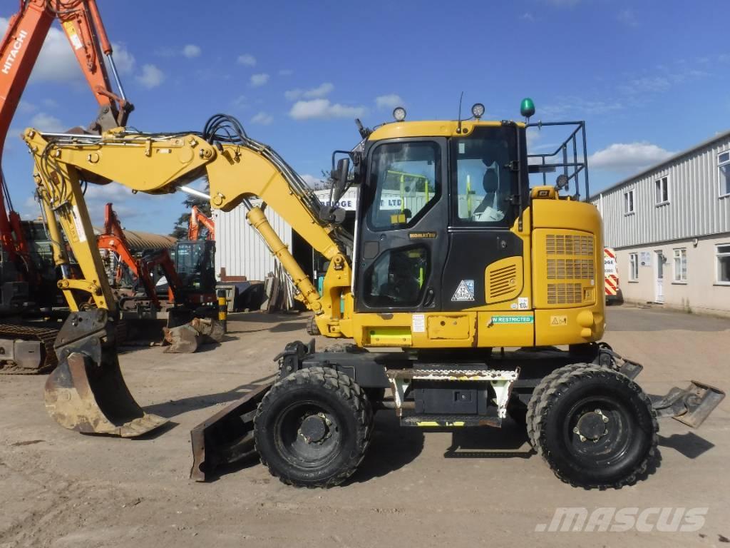 Komatsu PW118MR-11 Колесни екскаватори
