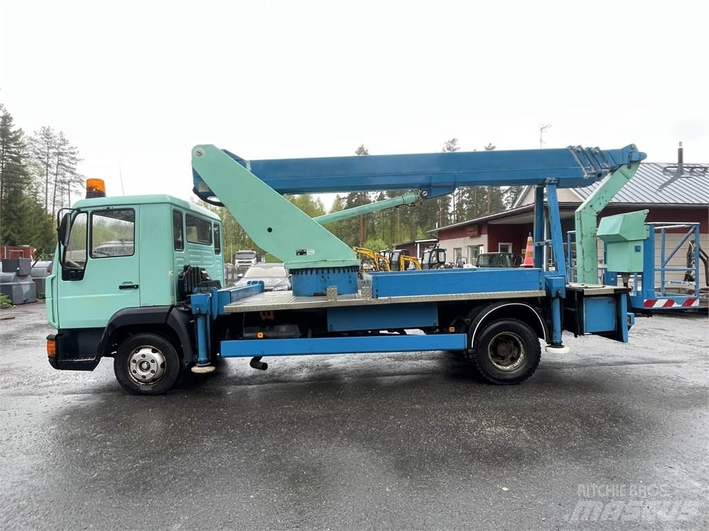 MAN L200 4x2-4300 Моторизирани платформи с талига