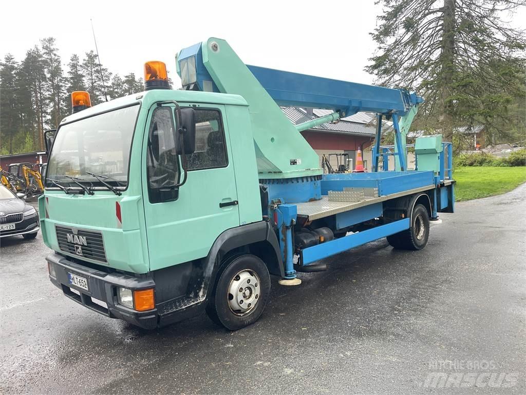 MAN L200 4x2-4300 Моторизирани платформи с талига
